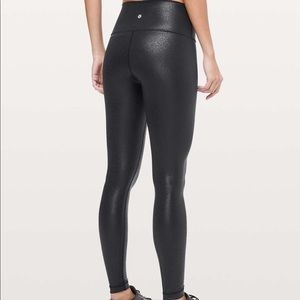 Lululemon Wunder Under Highrise 28” *F size 4